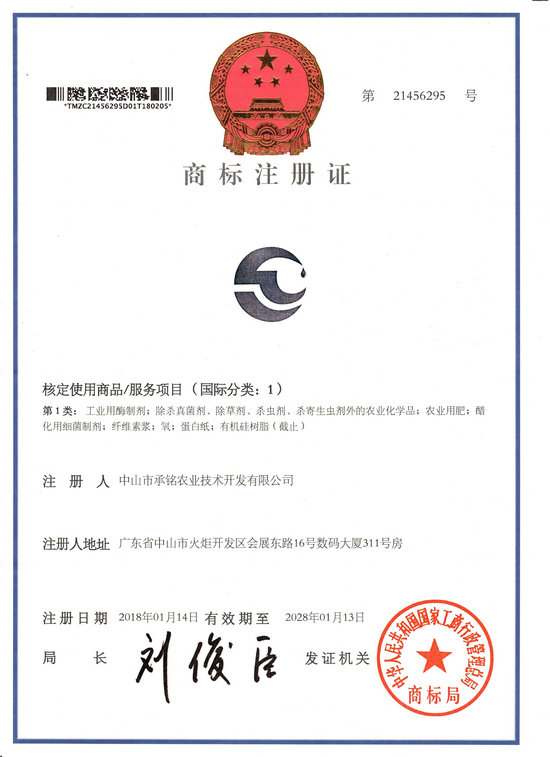 承銘圖案第一大類(lèi)商標